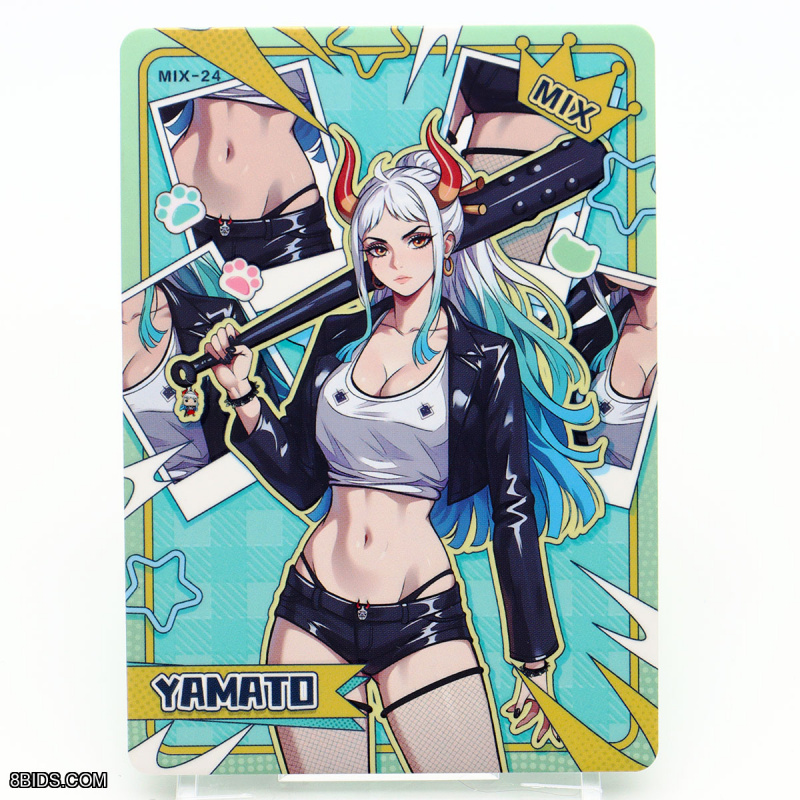 Yamato One Piece Anime Collectable Trading Thick Card MIX Insert Card Rare