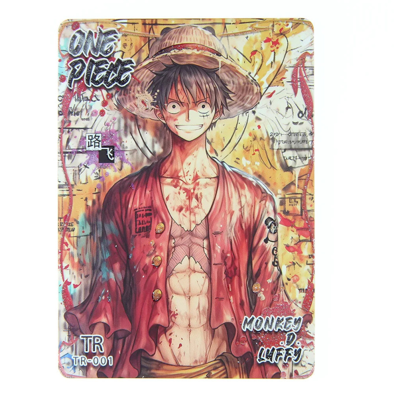 One Piece Monkey D Luffy TR 001 Trading Card